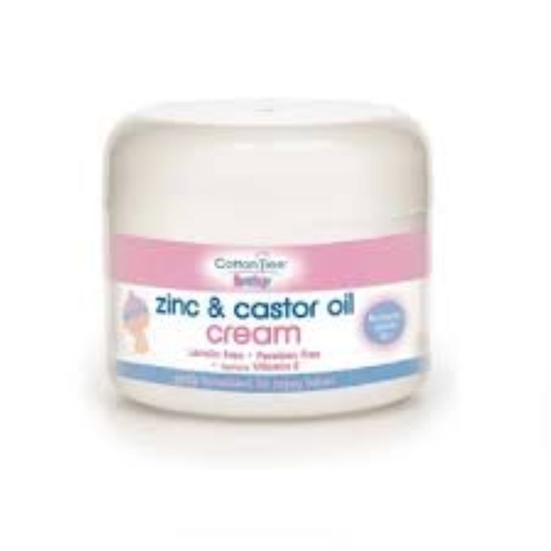 COTTON TREE ZINC N CASTOR OIL CREAM 200ML